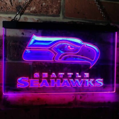 Seattle Seahawks Logo 1 LED Neon Sign neon sign LED