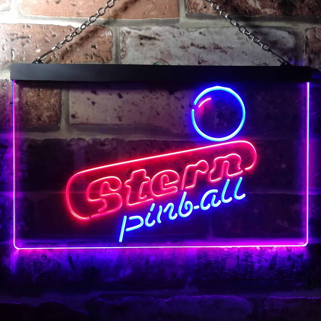 Stern Pinball Logo Led Neon Sign Neon Sign Led Sign Shop What S