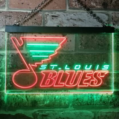 St Louis Blues Logo 2 LED Neon Sign neon sign LED