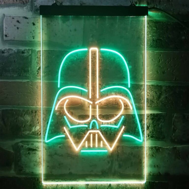 Star Wars Darth Vader Face 2 LED Neon Sign - neon sign - LED sign ...