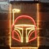 Star Wars Boba Fett Helmet LED Neon Sign