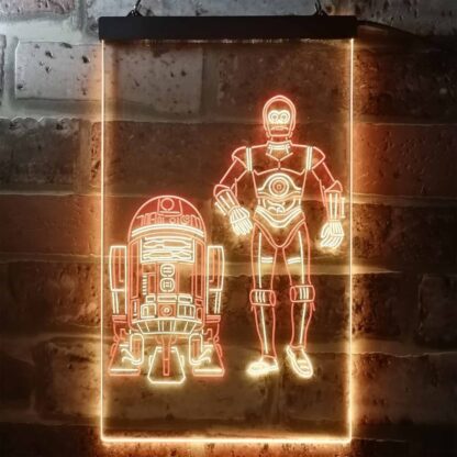 Star Wars R2D2 C3PO LED Neon Sign neon sign LED