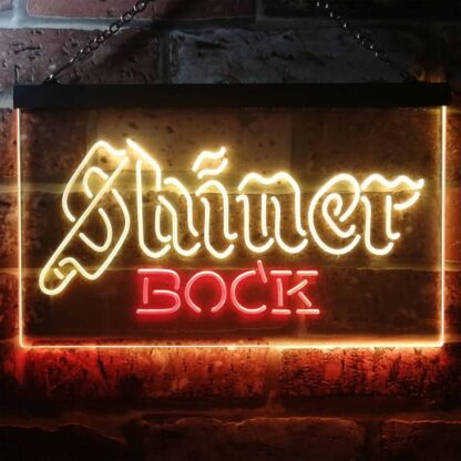 Shiner Bock Banner 1 LED Neon Sign neon sign LED
