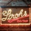 aStrohs Strohs On Tap LED Neon Sign