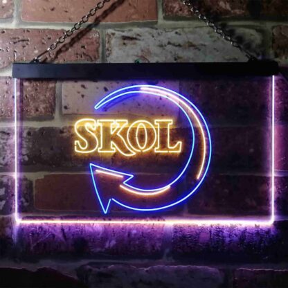 Skol Logo 2 LED Neon Sign neon sign LED