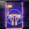 Star Wars Boba Fett Helmet LED Neon Sign