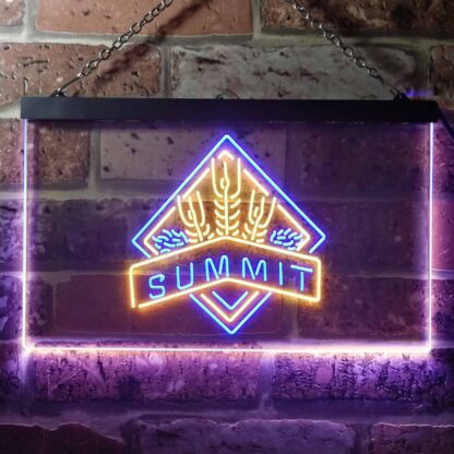 Summit Brewing Co. Summit Logo LED Neon Sign neon sign LED