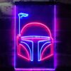 Star Wars Boba Fett Helmet LED Neon Sign