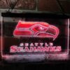 Seattle Seahawks Logo LED Neon Sign