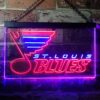 St Louis Blues Logo LED Neon Sign