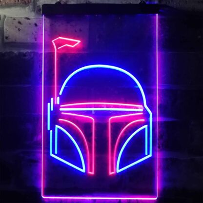 Star Wars Boba Fett Helmet LED Neon Sign neon sign LED