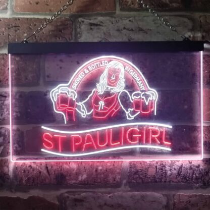St. Pauli Girl Beer Girl LED Neon Sign neon sign LED
