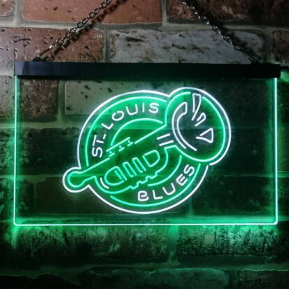 St Louis Blues Alternate LED Neon Sign neon sign LED