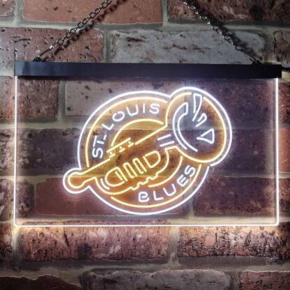 St Louis Blues Alternate LED Neon Sign neon sign LED