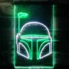 Star Wars Boba Fett Helmet LED Neon Sign