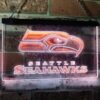 Seattle Seahawks Logo LED Neon Sign