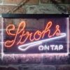 Strohs Strohs On Tap LED Neon Sign