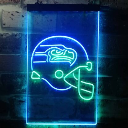 Seattle Seahawks Helmet LED Neon Sign neon sign LED