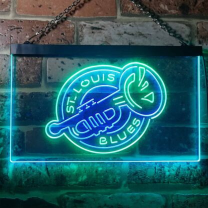 St Louis Blues Alternate LED Neon Sign neon sign LED