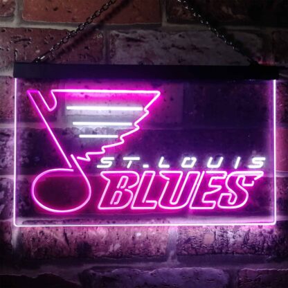 St Louis Blues Logo 2 LED Neon Sign neon sign LED