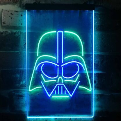 Star Wars Darth Vader Face 2 LED Neon Sign neon sign LED