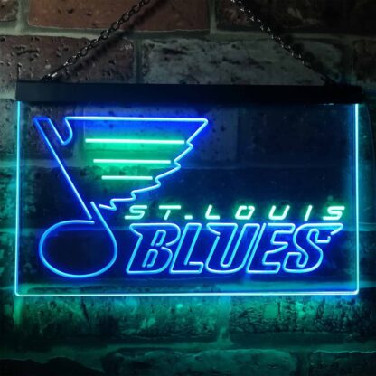 St Louis Blues Logo 2 LED Neon Sign neon sign LED