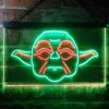 Star Wars Yoda Face LED Neon Sign